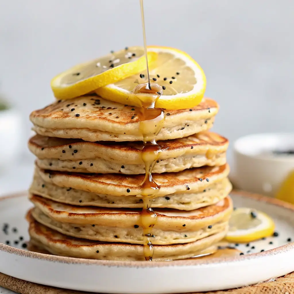 Lemon Poppyseed Pancakes