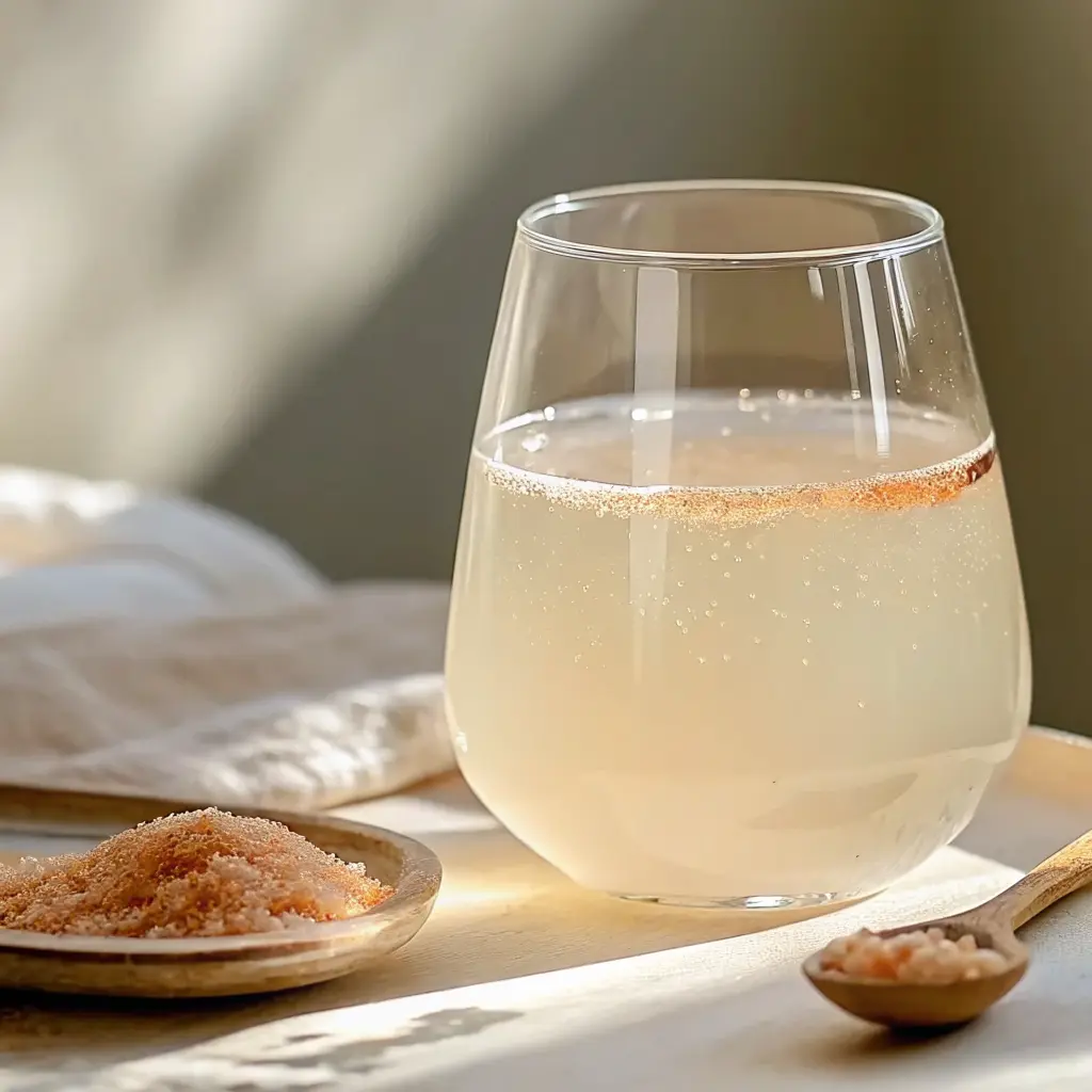 Pink Salt Morning Tonic