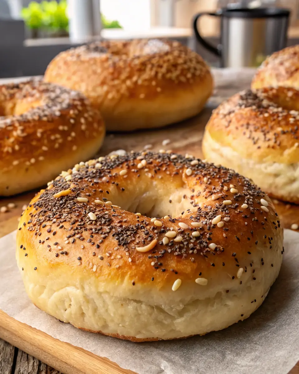 Bagels with Almond Flour